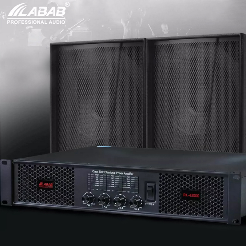 Outdoor Power Module - LABAB PK-2600 Enkelkanaals Mono Audioversterkermodule Metalen