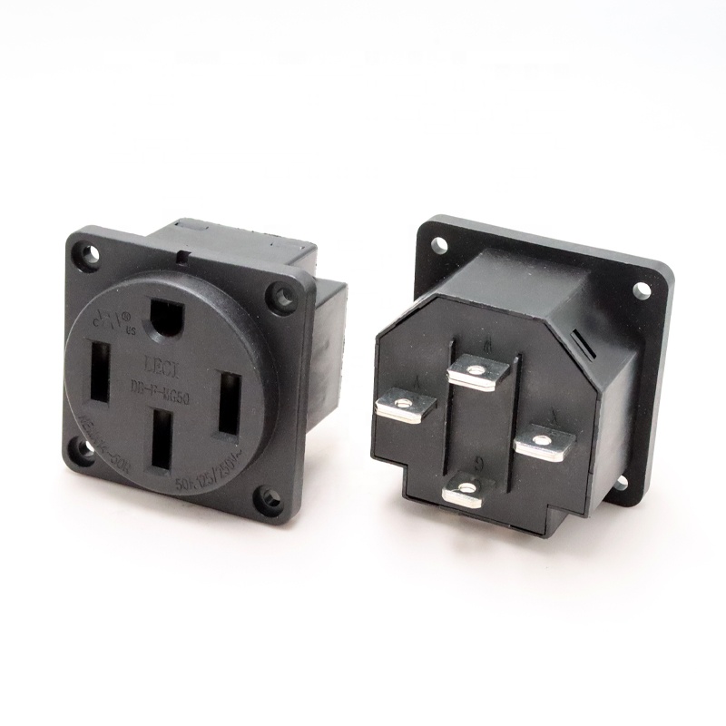 Outdoor Power Inlet Box - NEMA 14-50R stopcontact 50 Amp RV-stopcontact