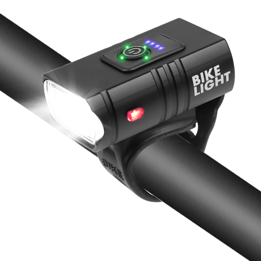 Outdoor Power Meter Bike - LED-fietsstuurzaklamp van aluminiumlegering met achterlicht, krachtig