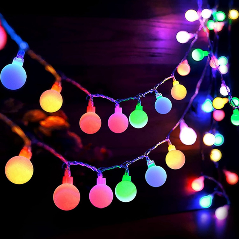 Outdoor Power For Gazebo - Outdoor ronde lampverlichtingssnaar USB-aangedreven warme LED-kerstverlichting