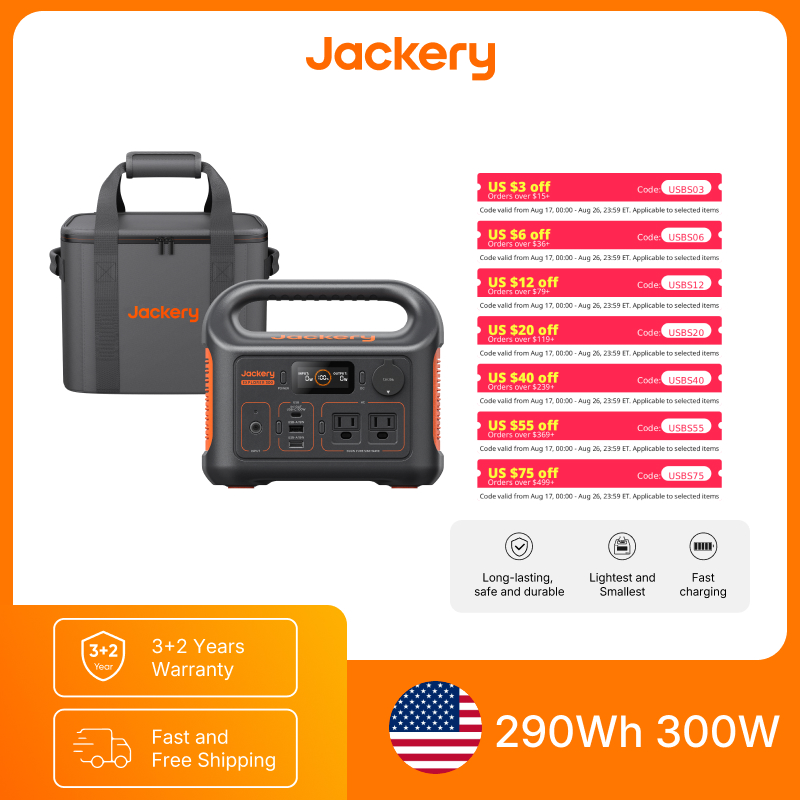 Power Outdoor Jackery - Jackery Draagbare Power Station Explorer 300