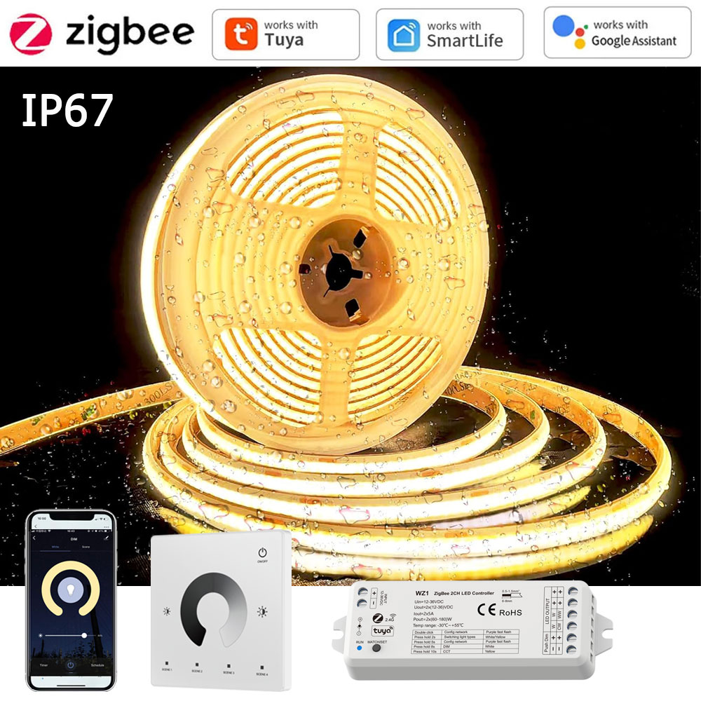 Outdoor Power Point Zigbee - 5m 10m 20m Waterdichte Tuya Zigbee