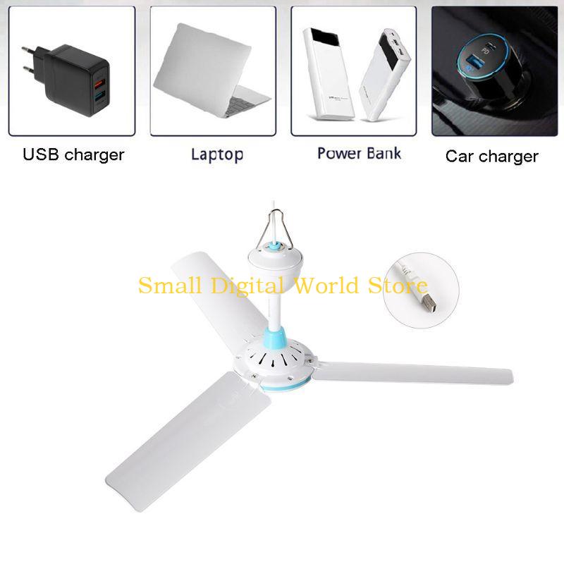 77UB 3 Bladeren 5V USB Plafond - Outdoor Power For Gazebo recensie en prijs