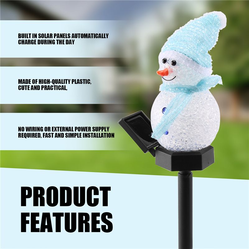 AT29-Snowman Solar Lights Kers - Outdoor Power For Xmas Lights recensie en prijs