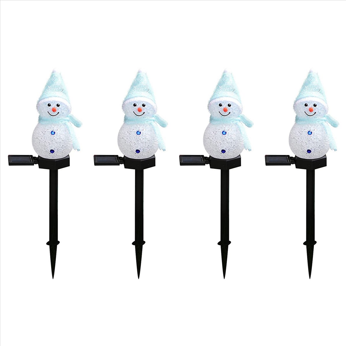 N84R 4X Sneeuwpop Solar Lights - Outdoor Power For Xmas Lights recensie en prijs