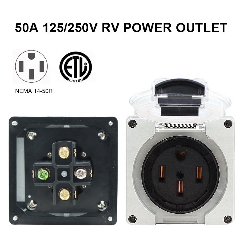 50 Amp Generator RV Power Inle - Outdoor Power Inlet Box recensie en prijs