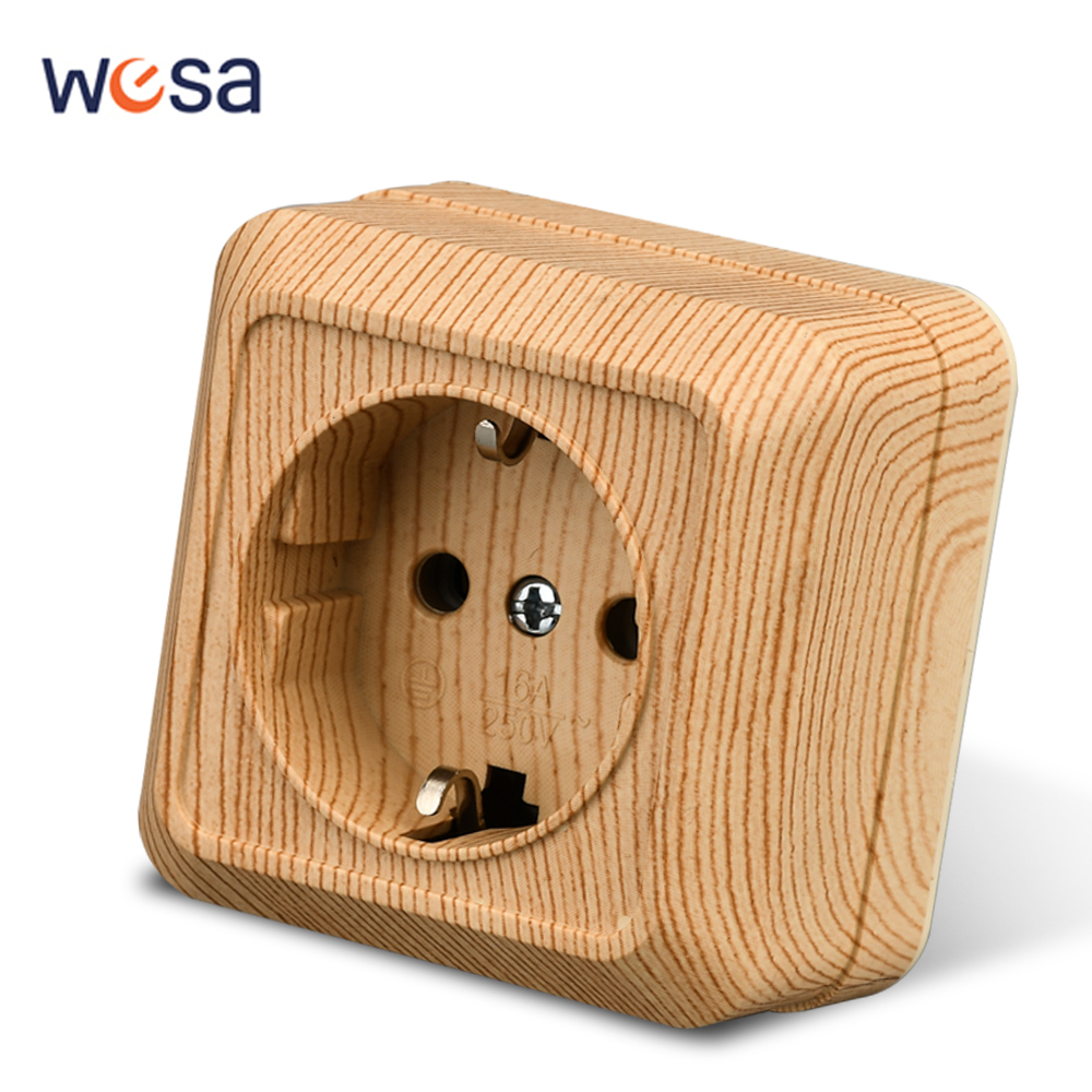 Wesa Hout Wandcontactdoos Stek - Outdoor Power Module recensie en prijs