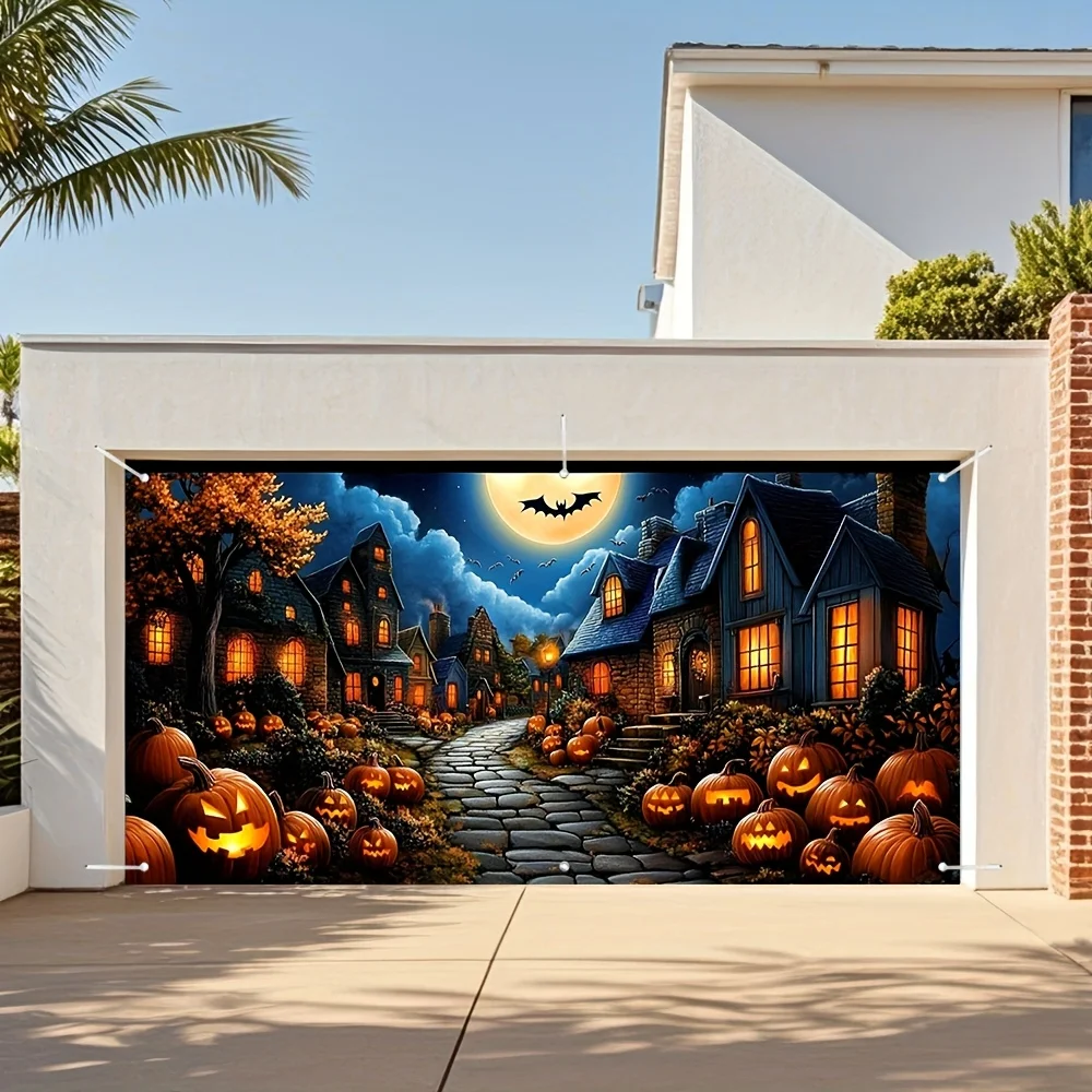 1pc 2D Platte Halloween Banner - Outdoor Power Jack recensie en prijs