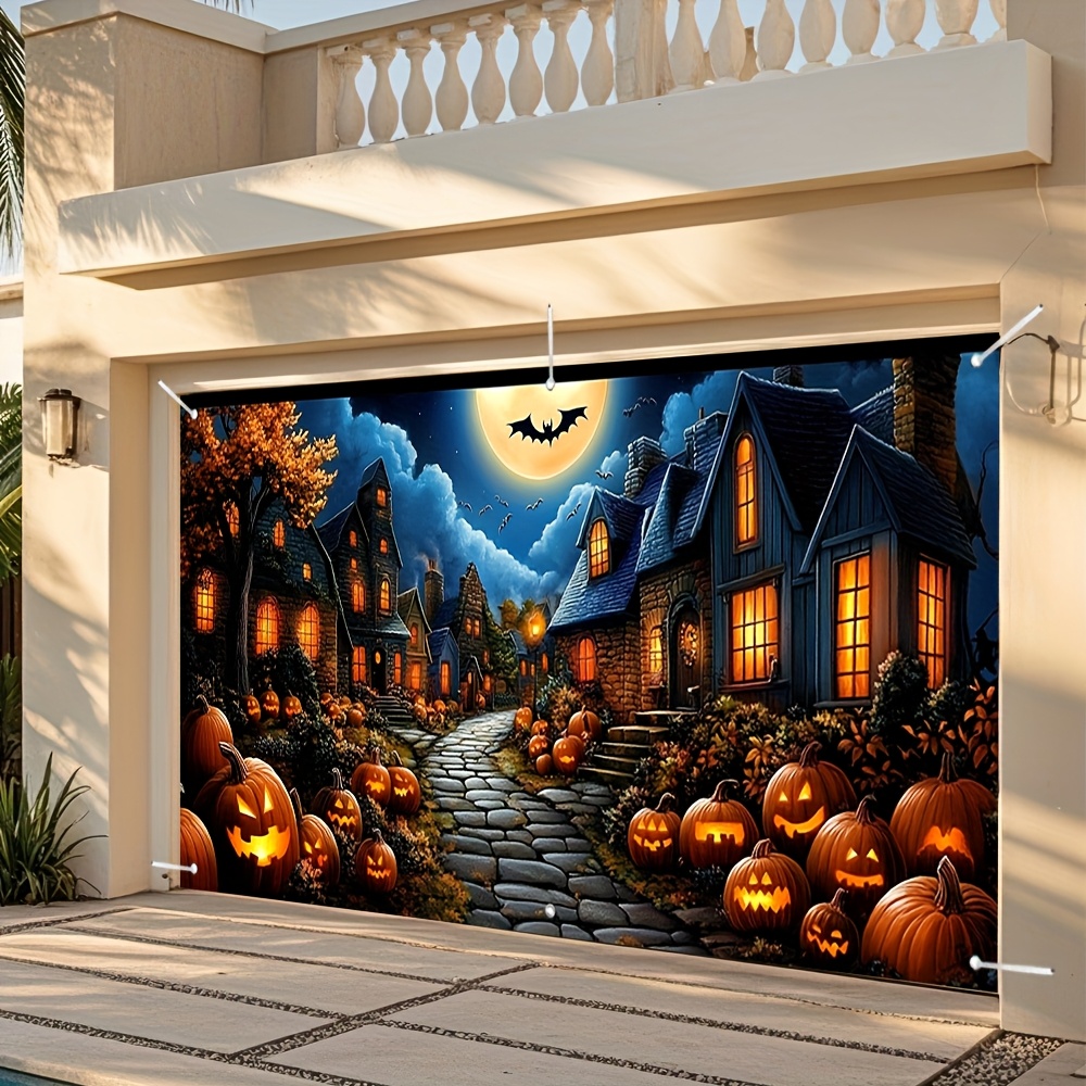 1pc 2D Platte Halloween Banner - Outdoor Power Jack recensie en prijs