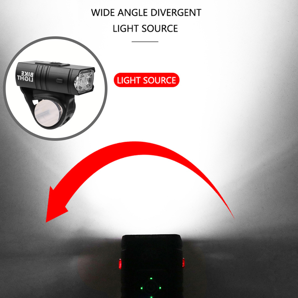 LED-fietsstuurzaklamp van alum - Outdoor Power Meter Bike recensie en prijs