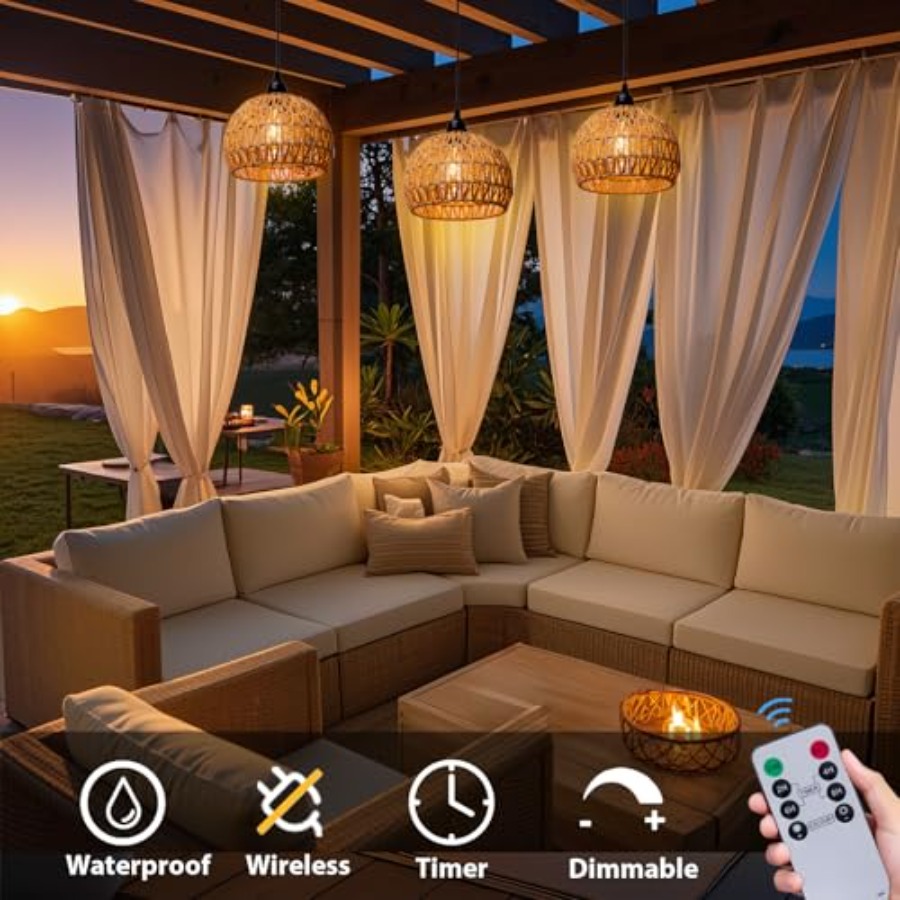 Op batterijen werkende hangend - Outdoor Power For Gazebo recensie en prijs