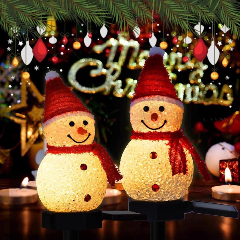 LED Sneeuwpop Solar Garden Lig - Outdoor Power For Xmas Lights recensie en prijs