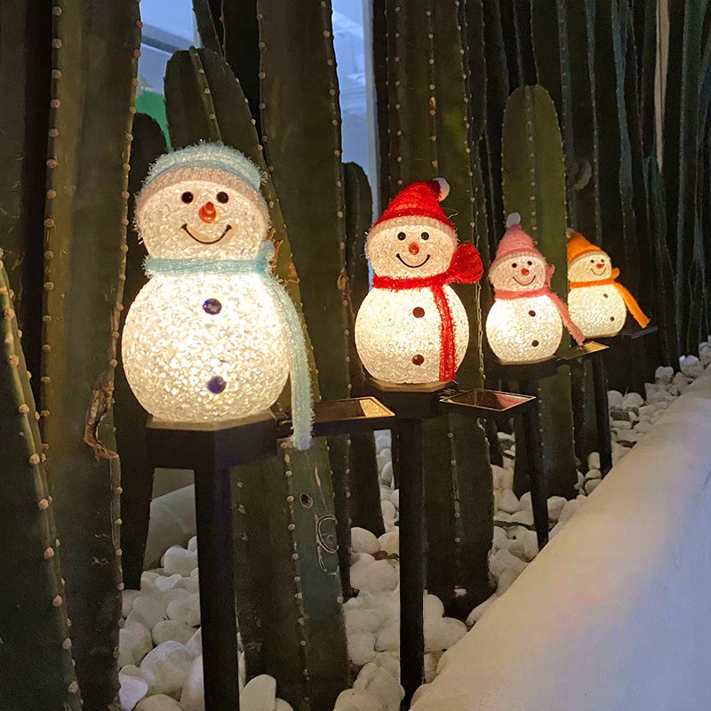 LED Sneeuwpop Solar Garden Lig - Outdoor Power For Xmas Lights recensie en prijs