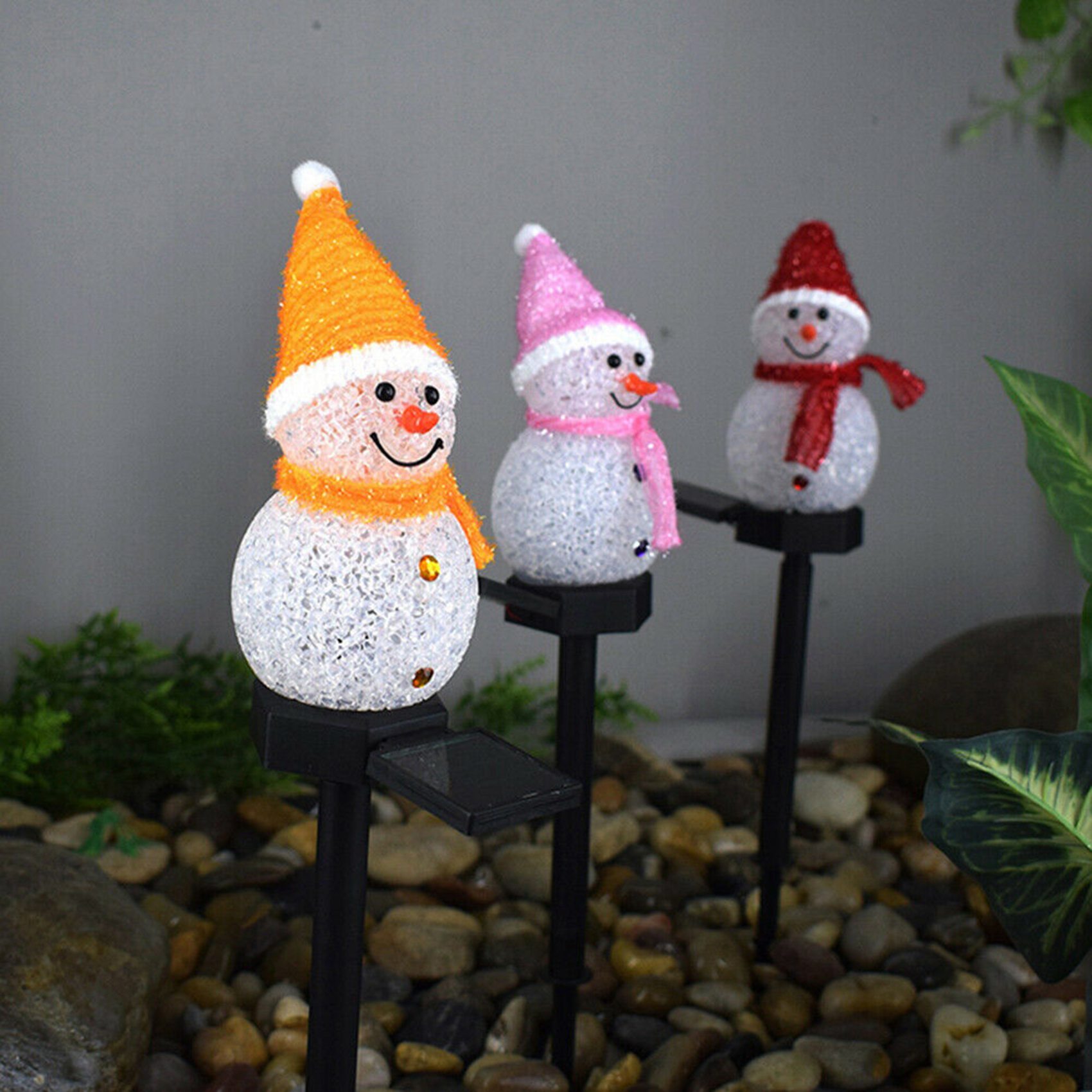 ABAH-Snowman Solar Lights Kers - Outdoor Power For Xmas Lights recensie en prijs