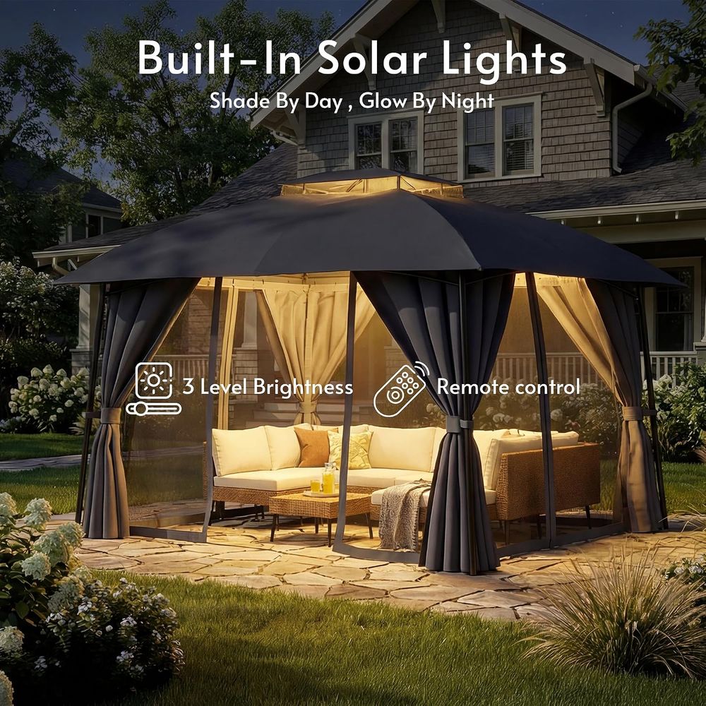Buitengazebo 1012 met aangedre - Outdoor Power For Gazebo recensie en prijs