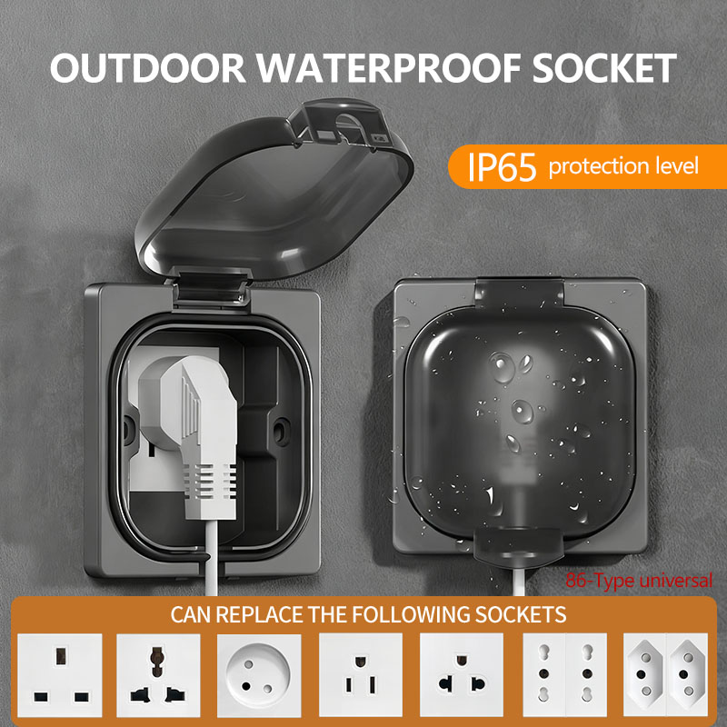 IP65 waterdichte buitencontact - Outdoor Power Inlet Box recensie en prijs
