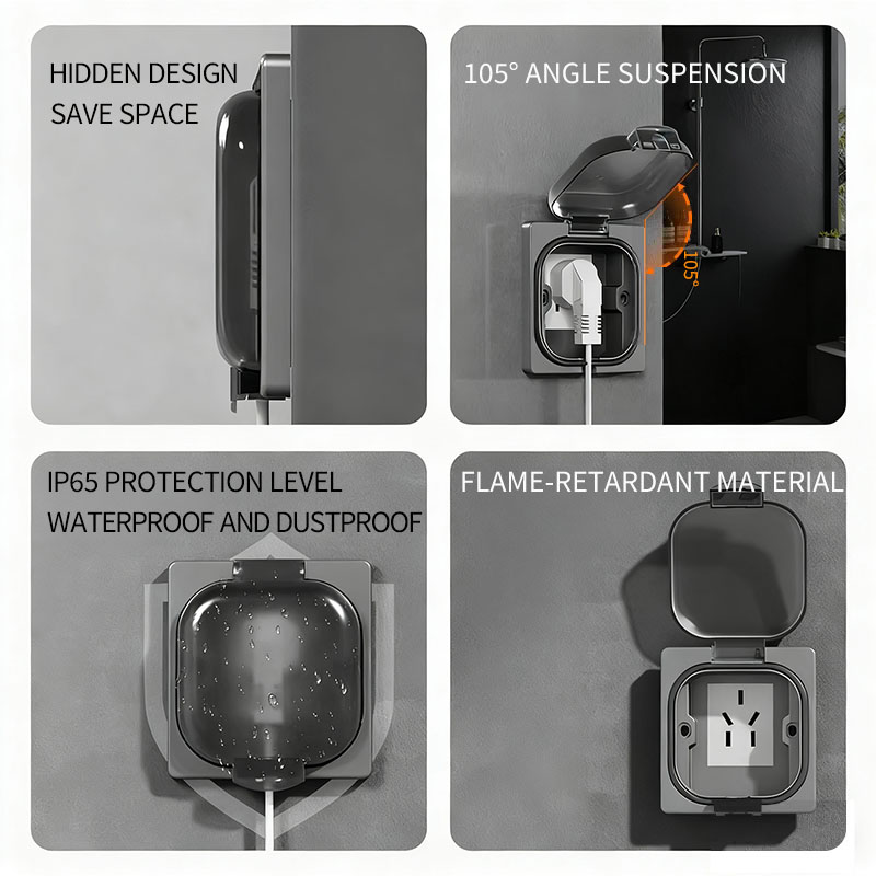 IP65 waterdichte buitencontact - Outdoor Power Inlet Box recensie en prijs