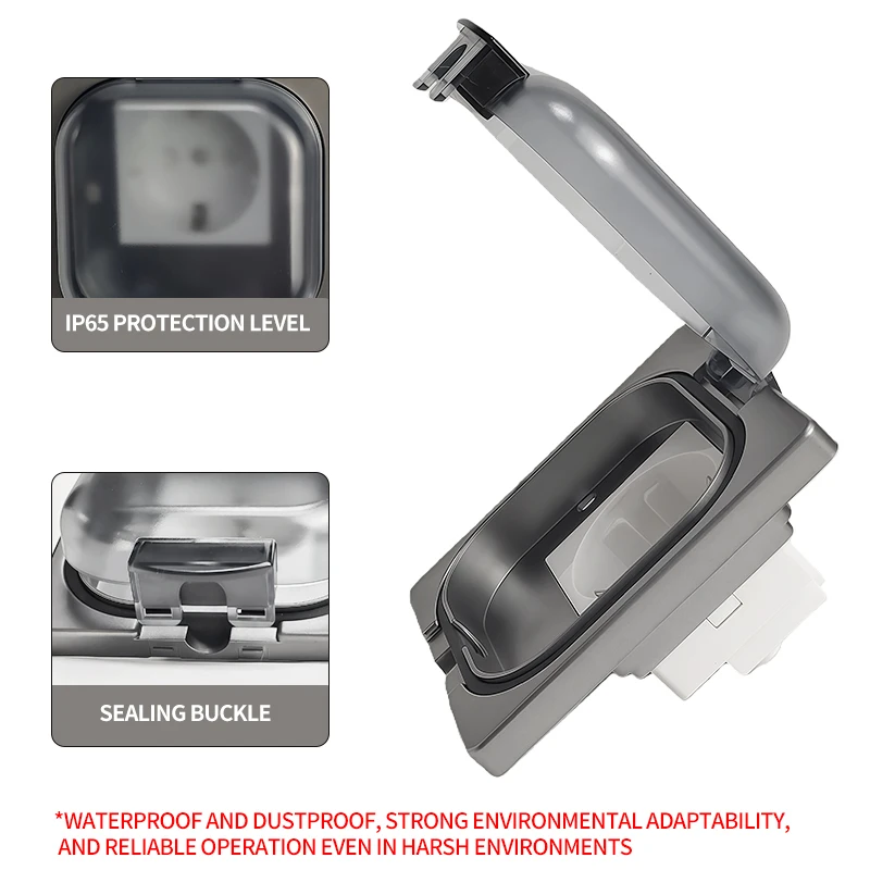IP65 waterdichte buitencontact - Outdoor Power Inlet Box recensie en prijs