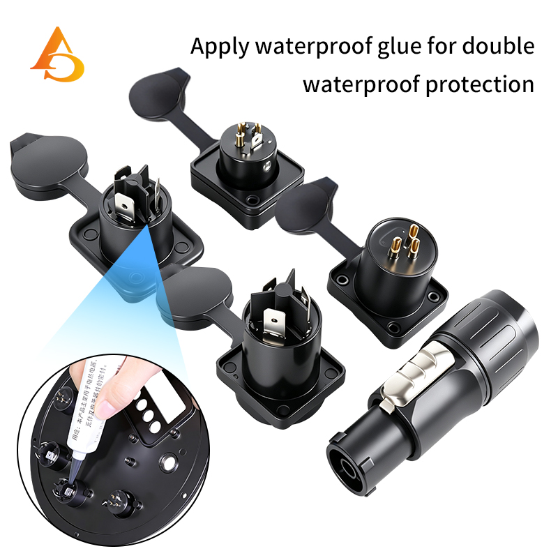 10 stuks waterdichte Powercon  - Outdoor Power Socket With Lock recensie en prijs