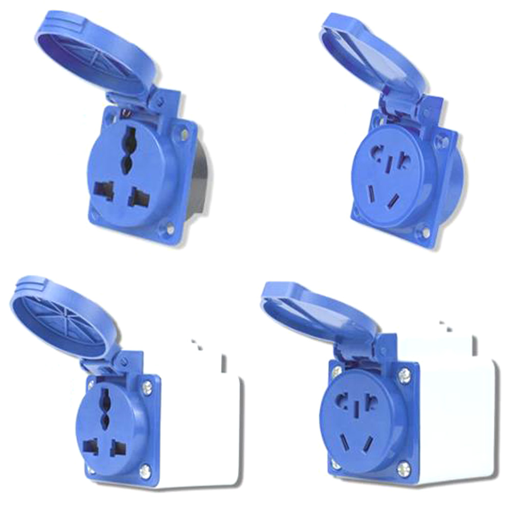 Blauw IP54 10A/16A 220V Multif - Outdoor Power Inlet Box recensie en prijs