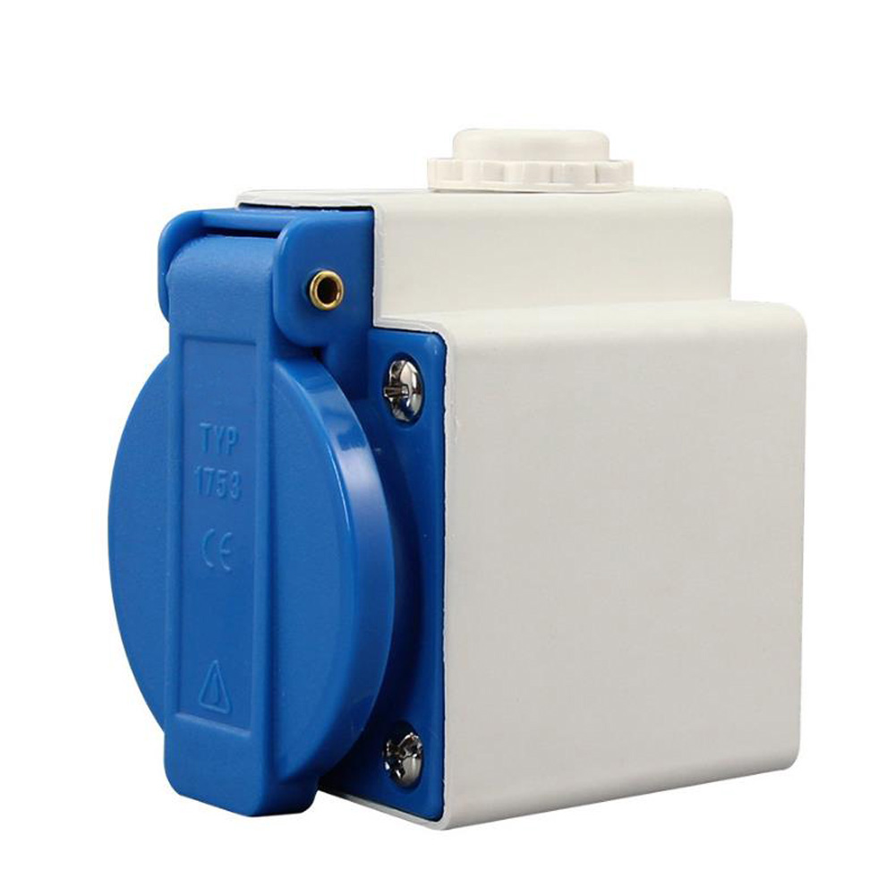 Blauw IP54 10A/16A 220V Multif - Outdoor Power Inlet Box recensie en prijs