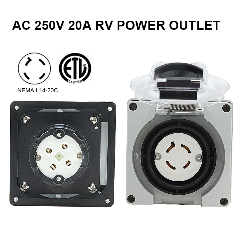 125/250V 20A Generator RV Powe - Outdoor Power Inlet Box recensie en prijs