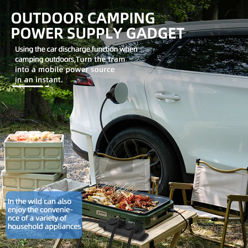 Draagbare 16A 4KW V2L-kabel el - Outdoor Power Module recensie en prijs