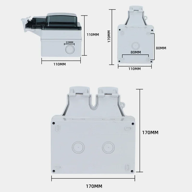 Tuya Waterdichte Elektrische S - Outdoor Power Inlet Box recensie en prijs