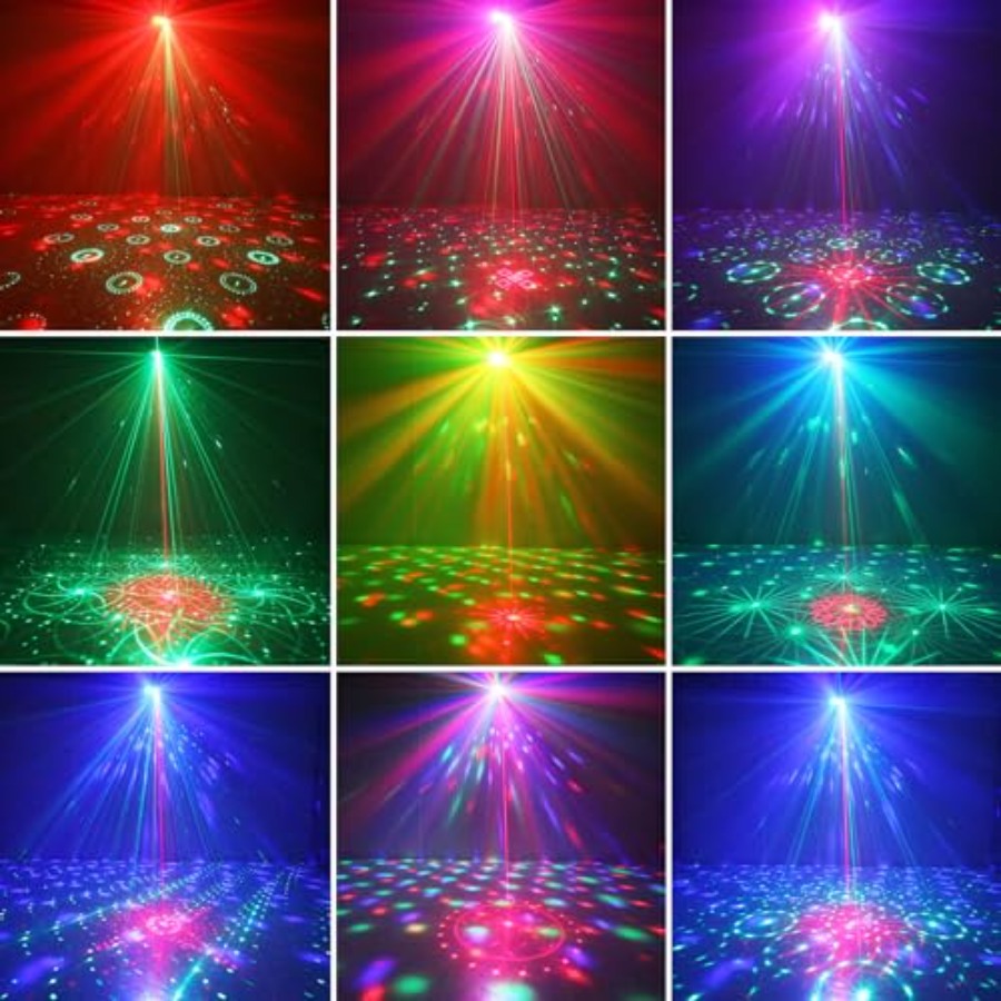 7 Lens Disco Ball Lampen USB-a - Outdoor Power For Xmas Lights recensie en prijs