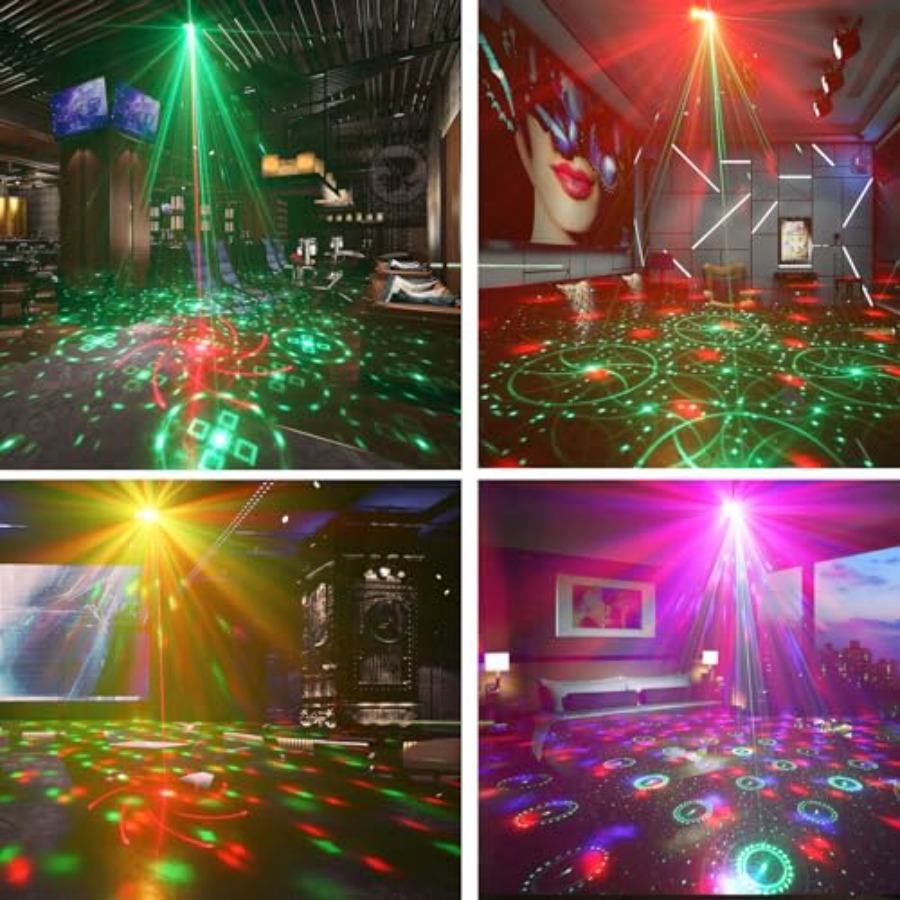 7 Lens Disco Ball Lampen USB-a - Outdoor Power For Xmas Lights recensie en prijs