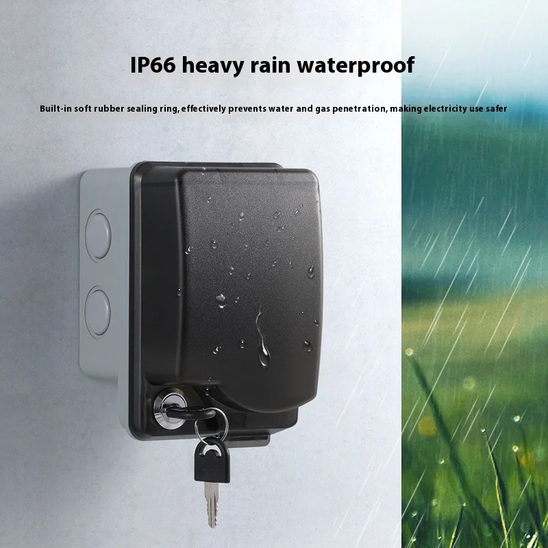 Waterdichte buitenstopcontactd - Outdoor Power Socket With Lock recensie en prijs