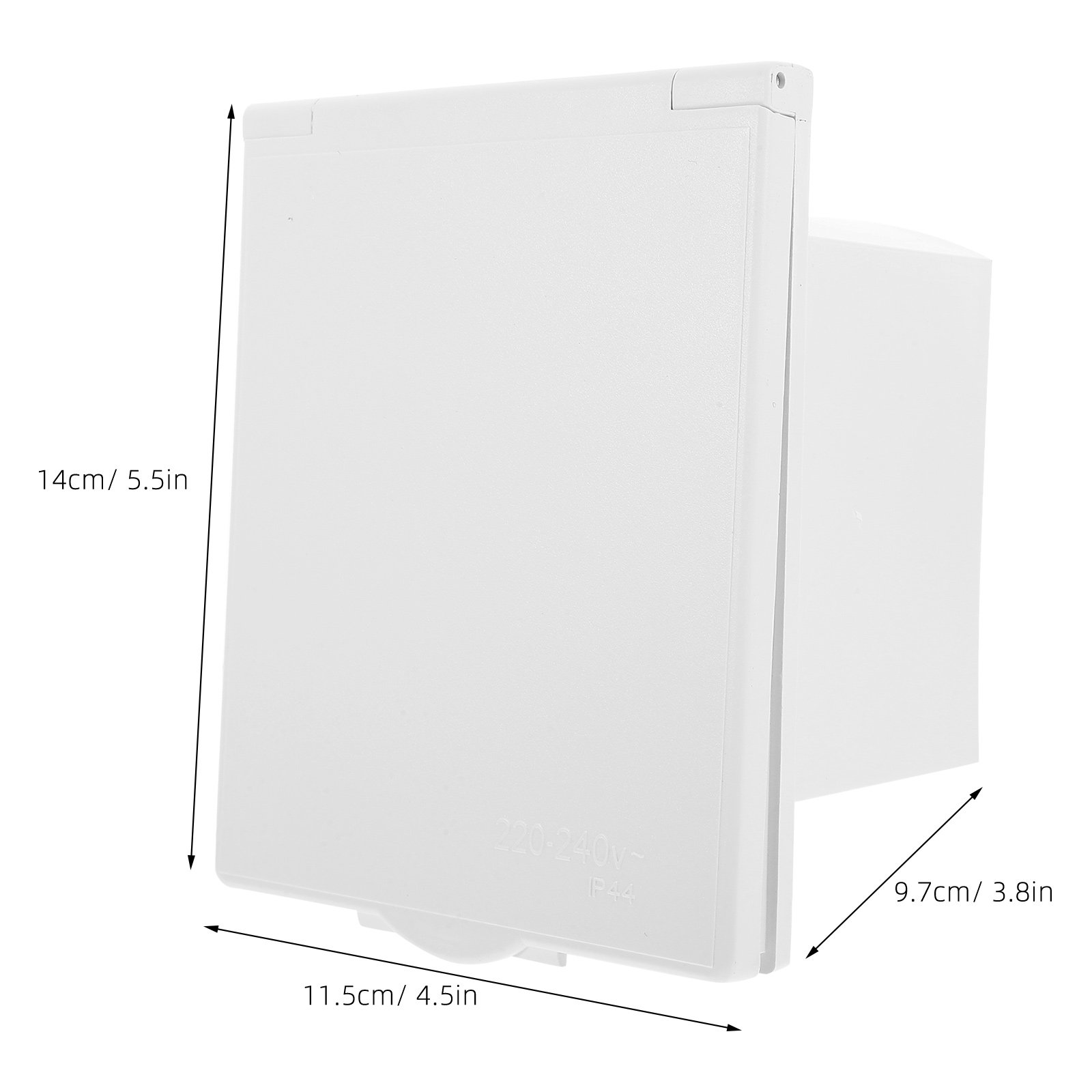 RV-stroomaansluitdoos 16A IP65 - Outdoor Power Inlet Box recensie en prijs