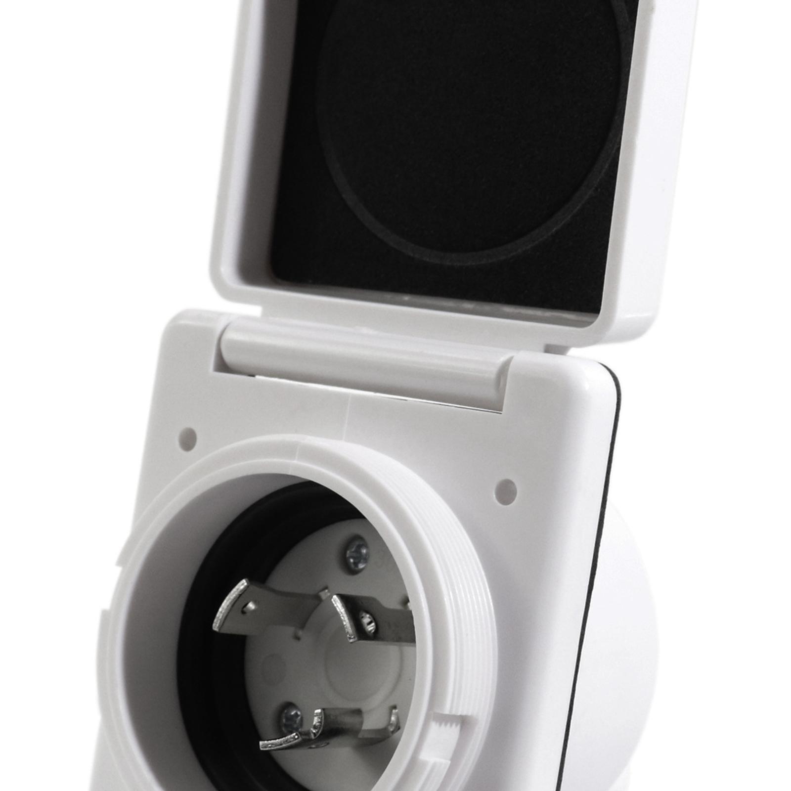 Waterdichte geflangeerde ingan - Outdoor Power Socket With Lock recensie en prijs