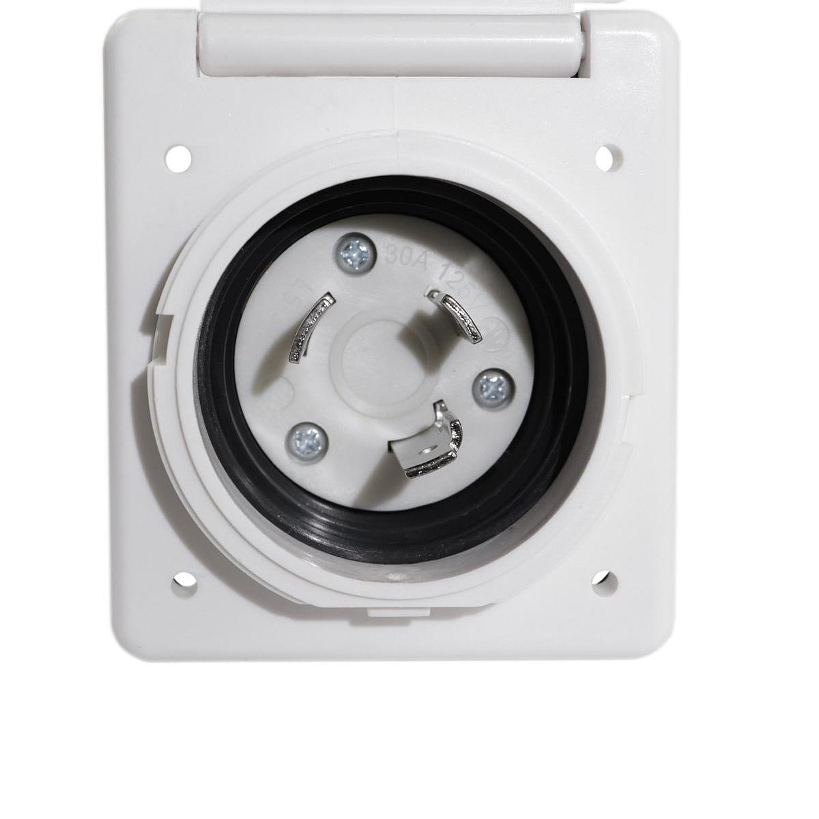 Waterdichte geflangeerde ingan - Outdoor Power Socket With Lock recensie en prijs