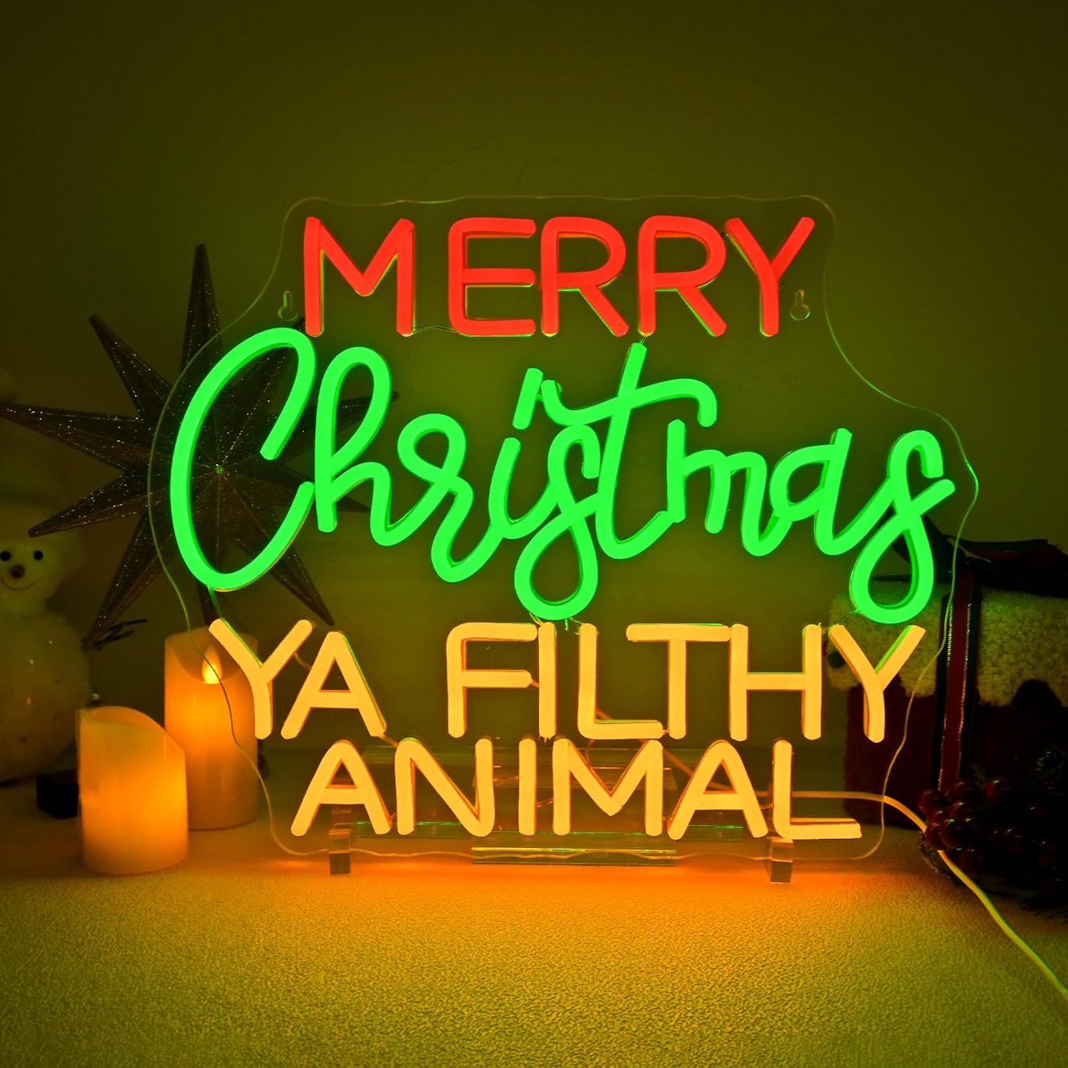 Rendier Kerst Neon Sign USB Po - Outdoor Power For Xmas Lights recensie en prijs
