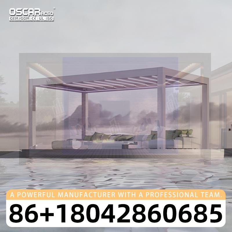 Ruime gemotoriseerde aluminium - Outdoor Power For Gazebo recensie en prijs